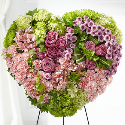 Heartwarming Standing Heart –  Greater Oklahoma City Flower Shop, Oklahoma City OK
