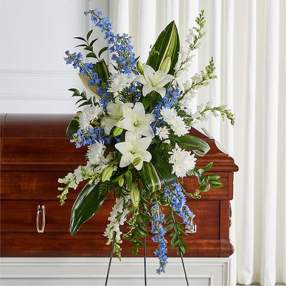 Eternal Impressions Standing Spray –  Greater Oklahoma City Flower Shop, Oklahoma City OK