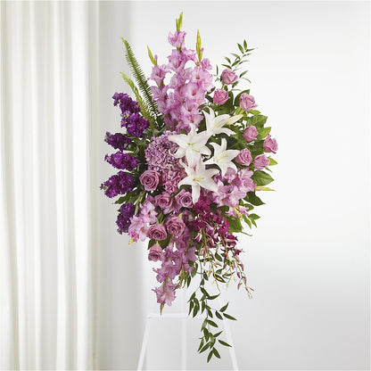 Never Alone Standing Spray –  Greater Oklahoma City Flower Shop, Oklahoma City OK