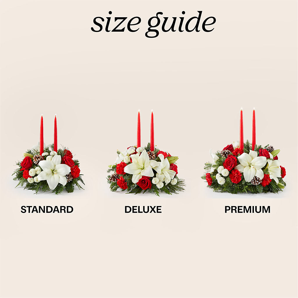Seasonal Festivities Centerpiece –  Greater Oklahoma City Flower Shop, Oklahoma City OK