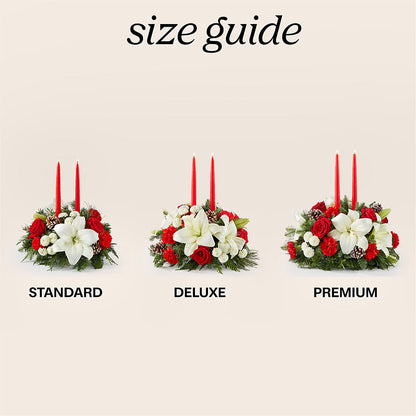 Seasonal Festivities Centerpiece –  Greater Oklahoma City Flower Shop, Oklahoma City OK