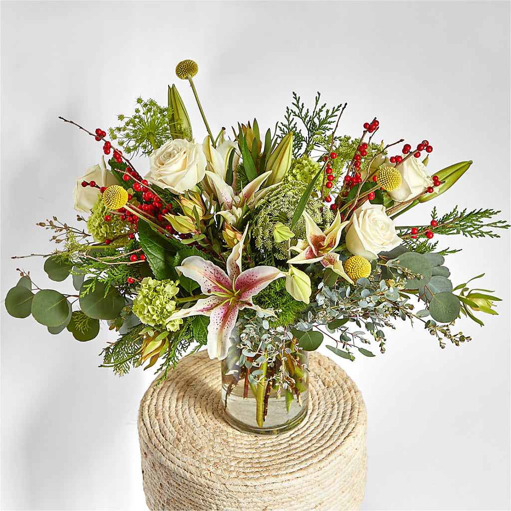 Berry & Bright Bouquet –  Greater Oklahoma City Flower Shop, Oklahoma City OK