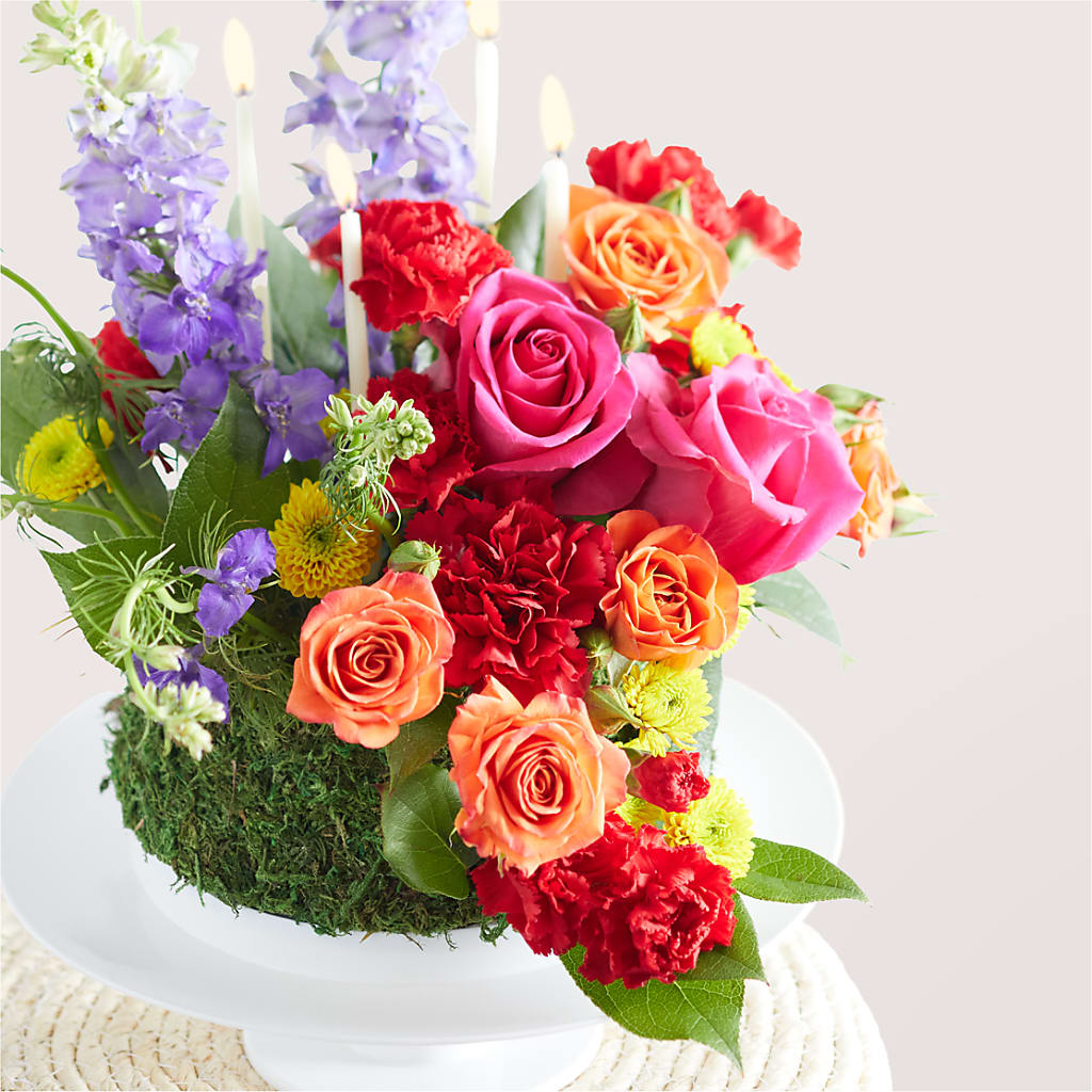 Best Year Yet Floral Cake –  Greater Oklahoma City Flower Shop, Oklahoma City OK