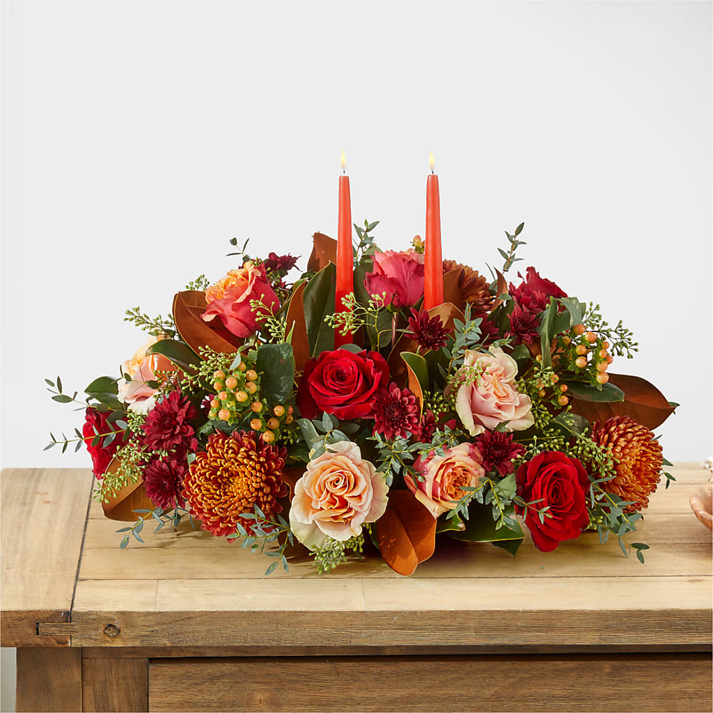 Gather Near Centerpiece –  Greater Oklahoma City Flower Shop, Oklahoma City OK