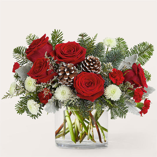 Yule Cheer Bouquet –  Greater Oklahoma City Flower Shop, Oklahoma City OK