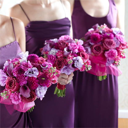 Bridesmaid's Garden Bouquet –  Greater Oklahoma City Flower Shop, Oklahoma City OK