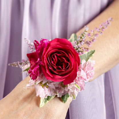 Rose Charm Corsage –  Greater Oklahoma City Flower Shop, Oklahoma City OK