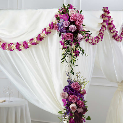 Color & Light Chuppah Decor –  Greater Oklahoma City Flower Shop, Oklahoma City OK