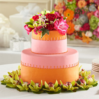 Sweet Citrus Cake Decor –  Greater Oklahoma City Flower Shop, Oklahoma City OK